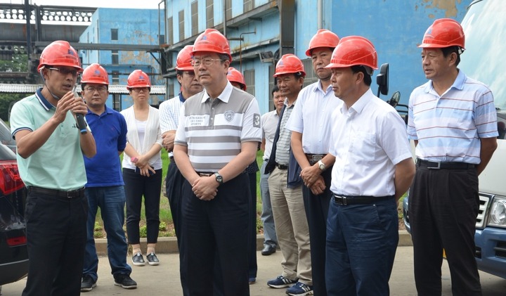 山东省政协副主席王乃静到曲煤焦化调查调研