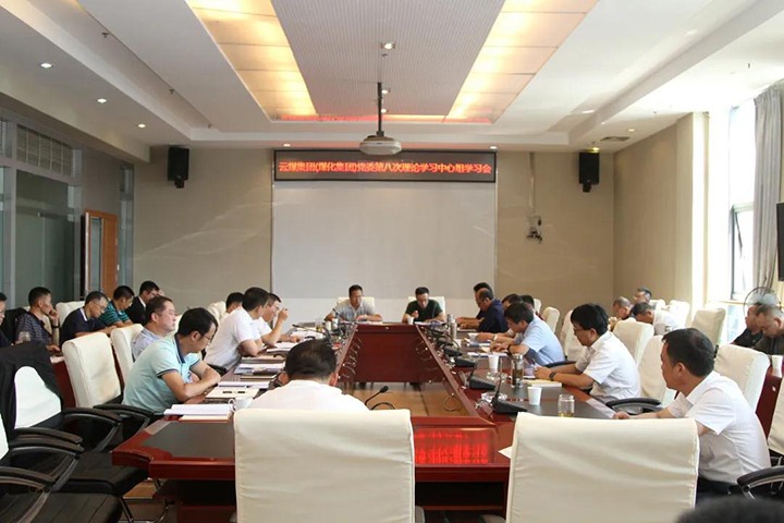 云煤（东升国际官网）集团党委发展2021年第八次党委理论进建中心组集中进建