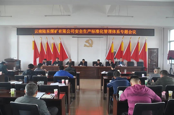 陆东煤矿召开安全出产尺度化治理系统专题建设会