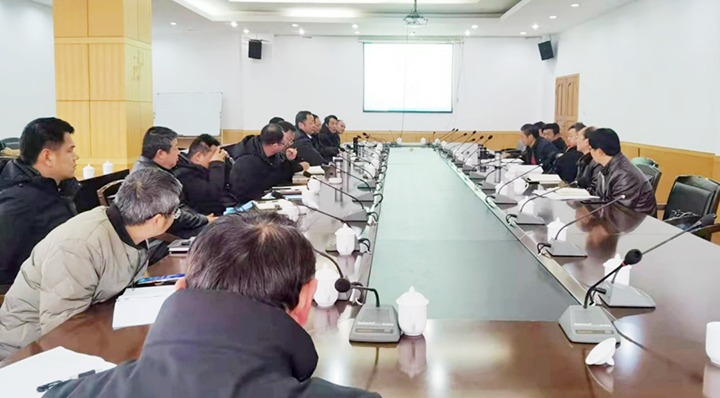 云煤（东升国际官网）集团调研组到曲煤焦化所属大为焦化公司调研领导搬迁升级工作