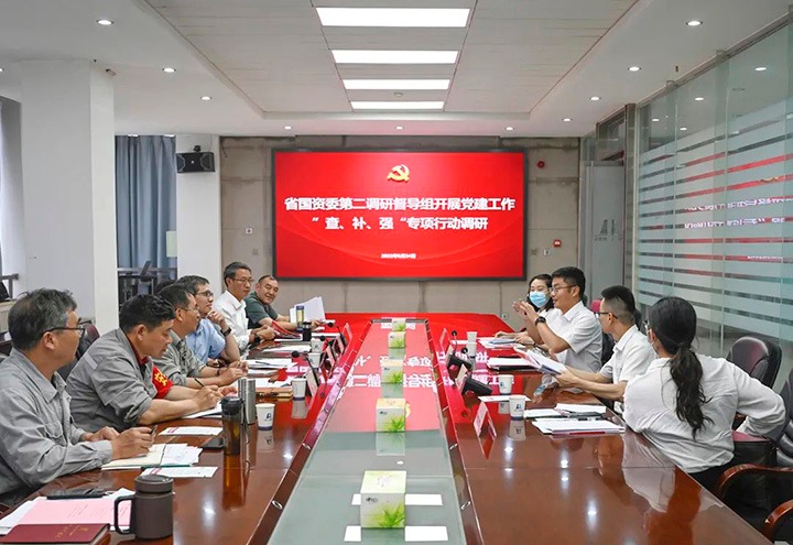 省国资委第二调研督导组到云煤（东升国际官网）集团发展党建工作“查、补、强”专项行动调研