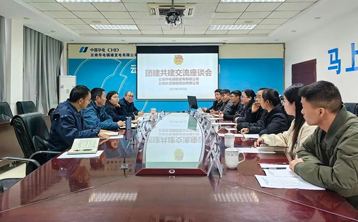 【简讯】镇雄煤业公司与华电镇雄公司进行团建共建互换