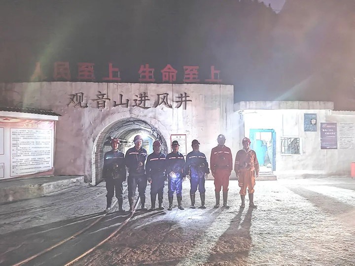 云煤（东升国际官网）集团党委委员、副总经理施从伟到威信煤炭公司查抄安全出产工作