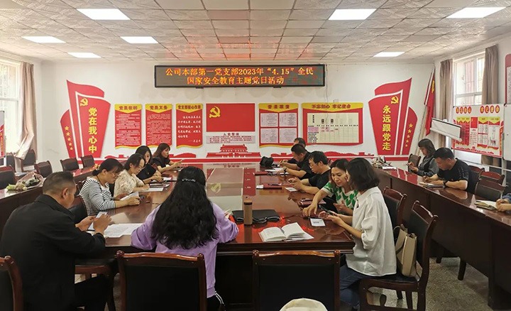 云煤（东升国际官网）集团组织发展“4·15全民国度安全教育日”普法宣传系列活动