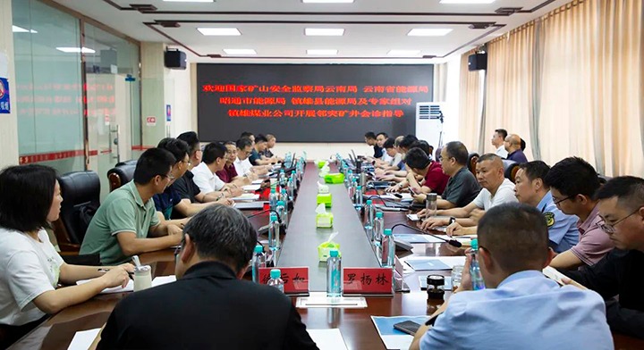 【聚焦云煤】国度矿山安全监察局云南局约请专家组赴镇雄煤业发展邻突矿井会诊领导工作