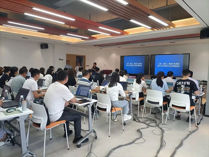 【聚焦云煤】云煤（东升国际官网）集团进行OA系统操作培训暨深入利用推动会