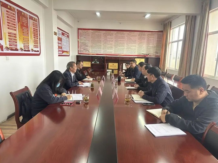 【基层调延卓云煤（东升国际官网）集团党委委员、纪委书记翁立志到云南石油化工供销公司发展调研领导工作