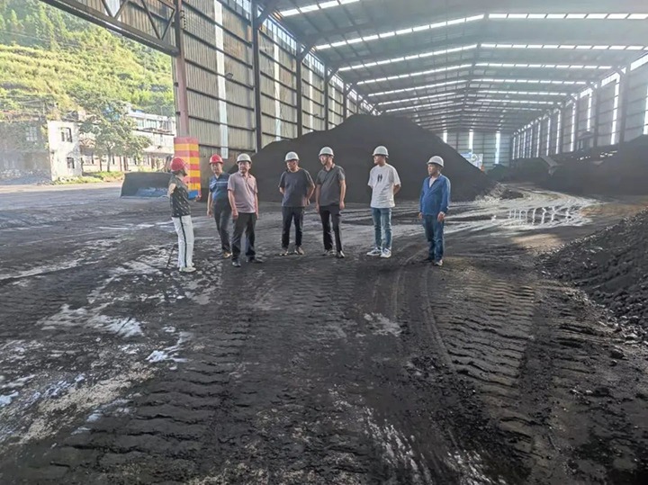 【基层调延卓云煤（东升国际官网）集团、湘闽缘公司调研组到羊场煤矿发展调研